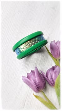 Image 1 of ESSENTIAL small Bangles - Scintilla verde