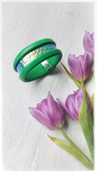 Image 7 of ESSENTIAL small Bangles - Scintilla verde