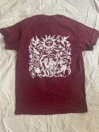 Image 1 of Maroon Devil/Vase T-shirt (M)