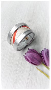 Image 11 of ESSENTIAL OBI medium Bangles - Silver Kyoto - solo S size - 20% off