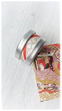 Image 7 of ESSENTIAL OBI medium Bangles - Silver Kyoto - solo S size - 20% off