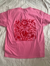 Image 2 of Pink Devil/Vase T-shirt (L)