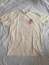 Image 1 of Eggshell Devil/Vase T-shirt (L)