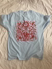 Image 1 of Pale Blue Devil/Vase T-shirt (L)