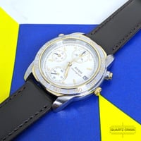 Image 1 of 1991 Seiko Avenue 'Bullhead' 2-Tone Quartz Chronograph (7T27-6A20)