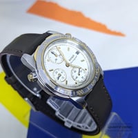 Image 4 of 1991 Seiko Avenue 'Bullhead' 2-Tone Quartz Chronograph (7T27-6A20)