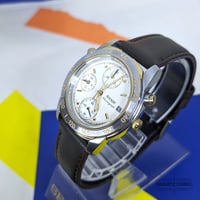 Image 5 of 1991 Seiko Avenue 'Bullhead' 2-Tone Quartz Chronograph (7T27-6A20)