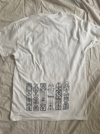 Image 4 of White Kiss/Wrought Iron T-shirt (M)