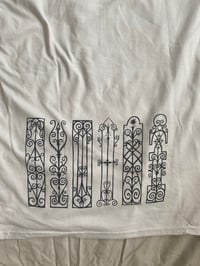 Image 2 of White Kiss/Wrought Iron T-shirt (M)
