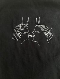 Image 3 of Black Kiss/Wrought Iron T-shirt (M)