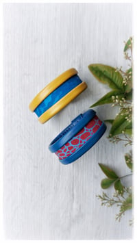 Image 7 of ESSENTIAL small Bangles - Mondrian 20% off - solo S size - 30% off