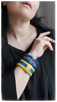 Image 8 of ESSENTIAL small Bangles - Mondrian 20% off - solo S size - 30% off