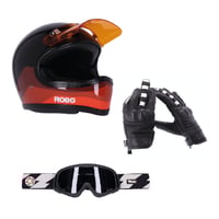 PACK ROEG PERUNA (CASCO PERUNA+GUANTES+GAFAS)