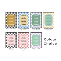 Image 6 of Checkerboard Personalised Affirmation Print