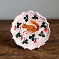 Image 1 of Squirel & Strawberry - Small plate