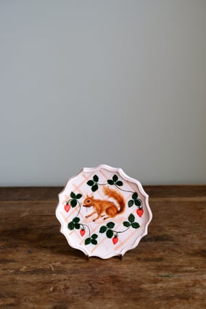 Image of Squirel & Strawberry - Small plate