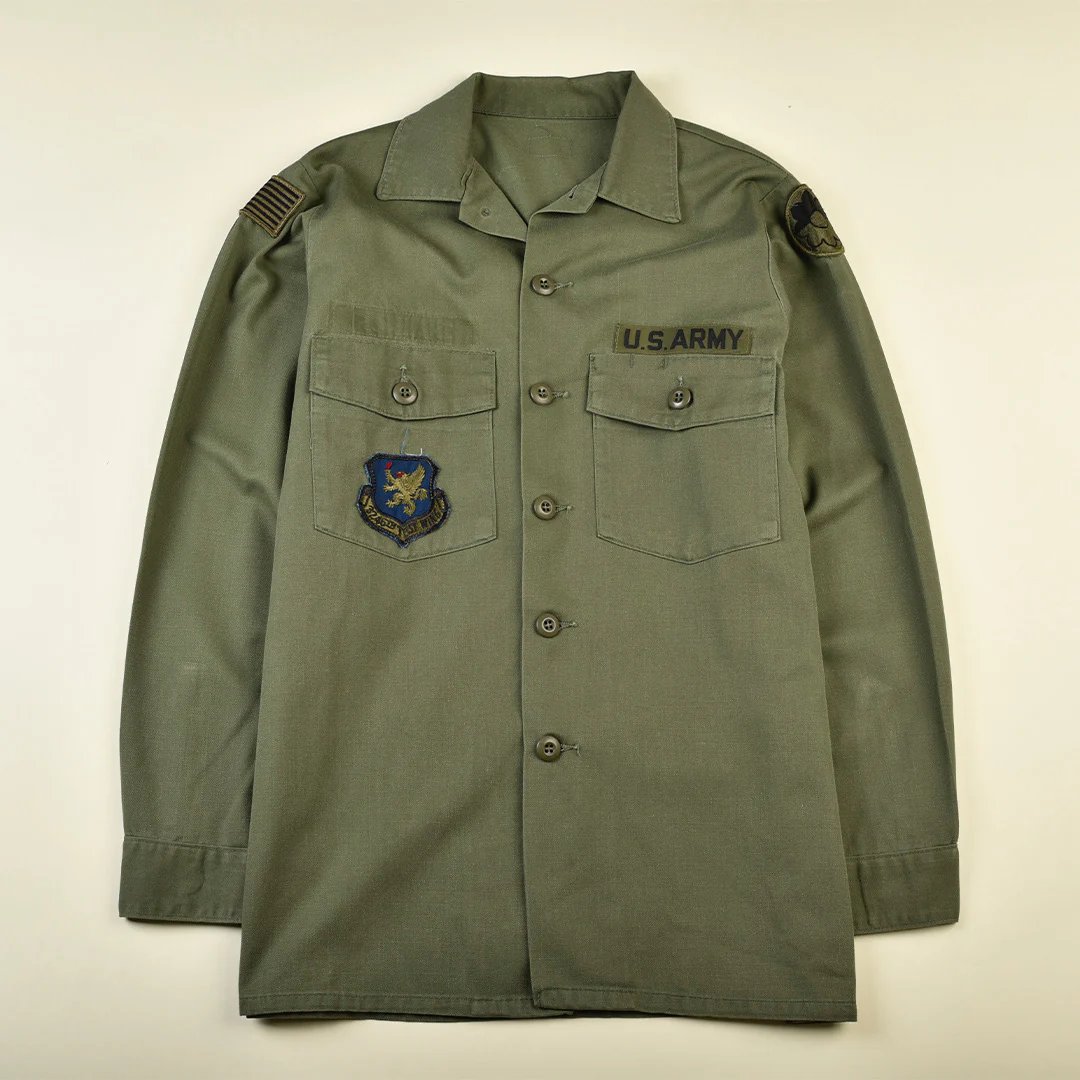 Image of Og 107 military shirt green VINTAGE by Holyhouse