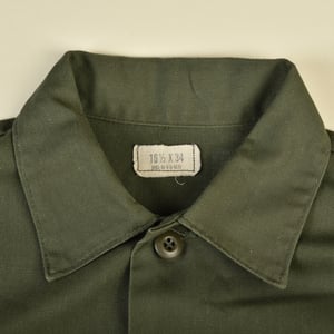 Image of Og 507 military shirt green VINTAGE by Holyhouse.