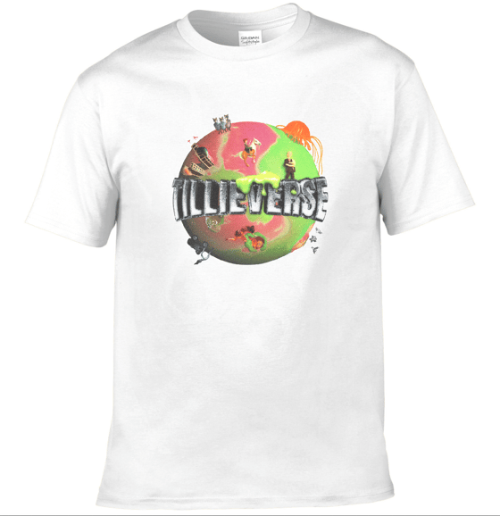 Image of tillieverse t shirt