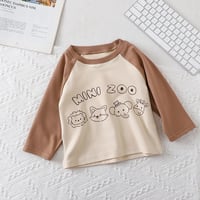 Image 1 of Boys Raglan Mini Zoo T Shirt