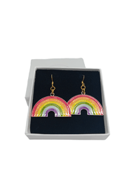 Image 4 of Rainbow earrings