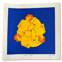 Yellow Belly Original Painting