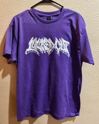 Graffiti Logo (White and Purple)