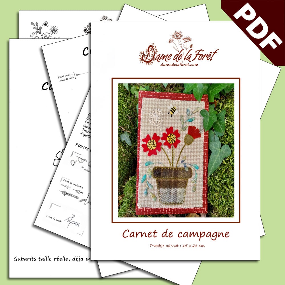 Image de Carnet de campagne - PDF dame de la forêt