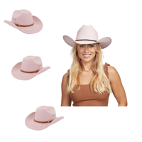 Ethnic Chic Bull Cowboy Hat - Unisex Jazz Hat Fashion