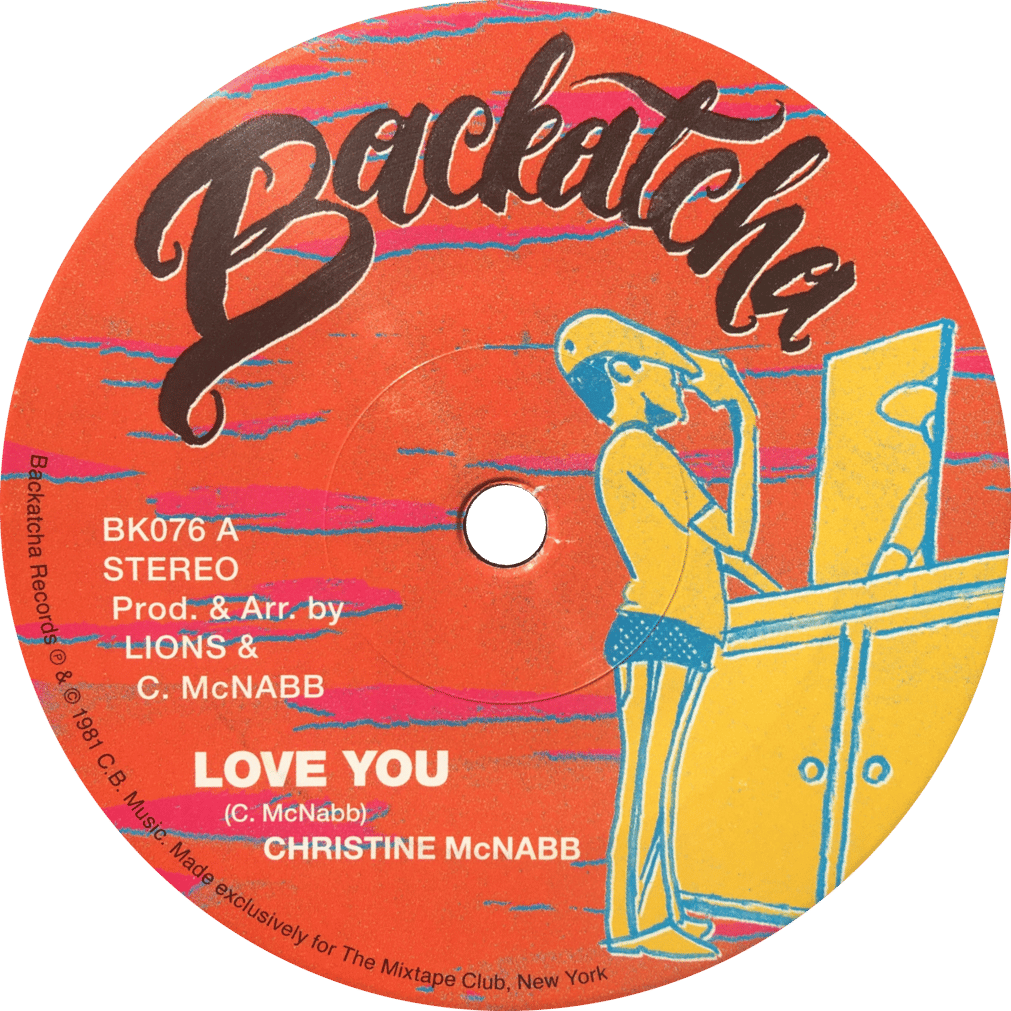 Image of Christine Mcnabb 'Love You' Backatcha & The Mixtape Club Exclusive 7"