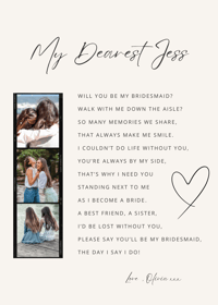 Bridesmaid proposal 
