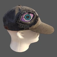 Image 2 of  Monster Eye Cap - Purple