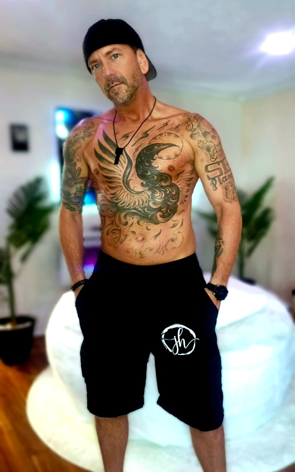 Mens Polyester Summer Shorts