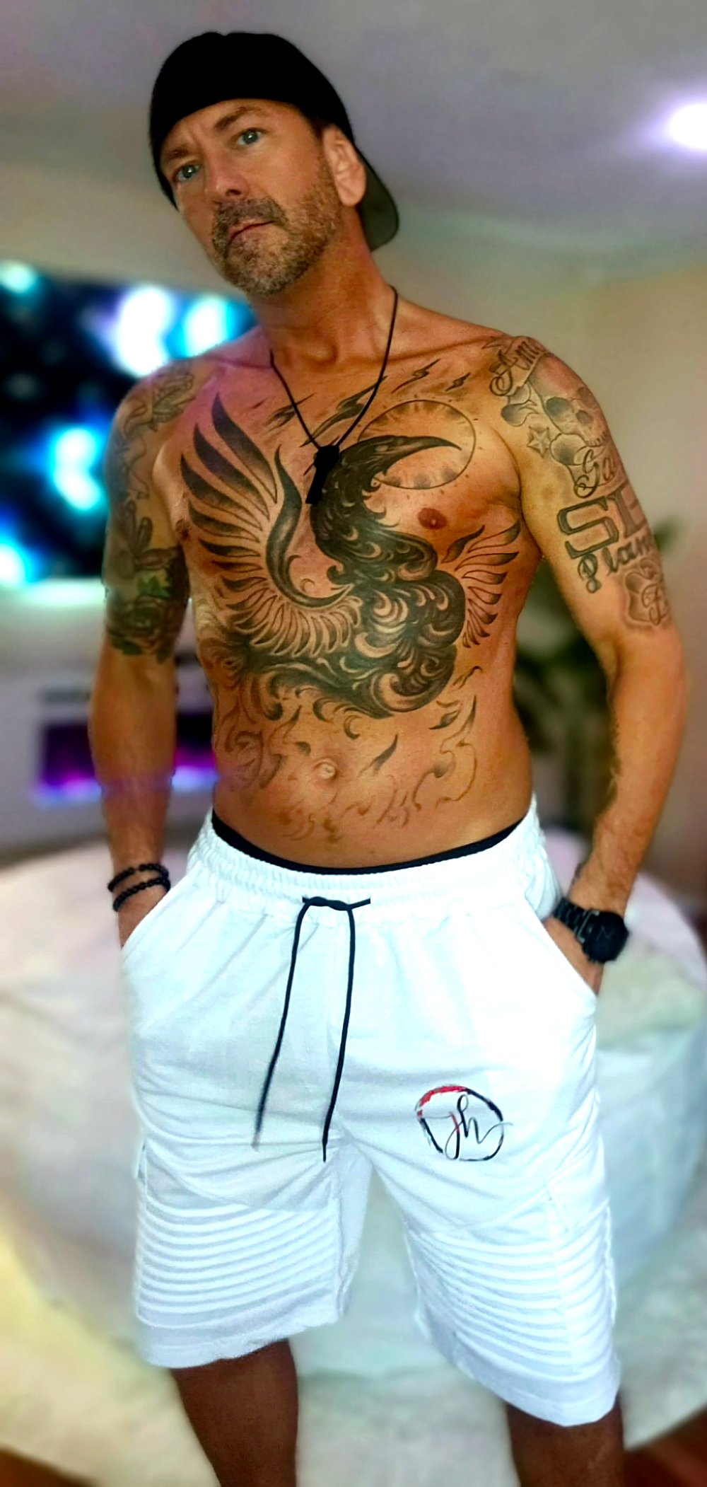 Mens Polyester Summer Shorts