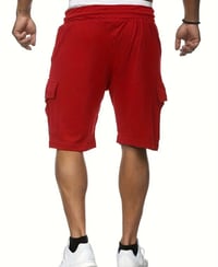 Image 4 of Mens Polyester Summer Shorts