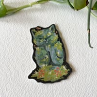 Image 2 of Cat Jizo, eco sticker