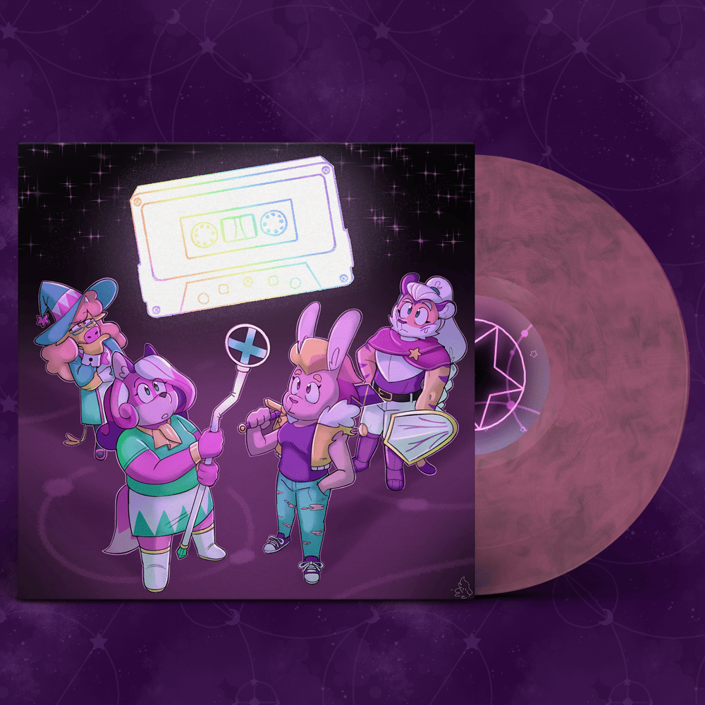 Image of Super Lesbian Animal RPG: The Lost Songs Vinyl PRE ORDER