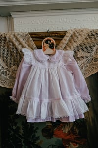Image 2 of Vintage Prairie Dress Lavender 
