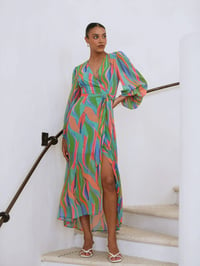 Image 1 of Lindie Wrap Dress