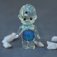 Image 1 of Kilos Kewties Glow in the Dark Space Baby Double Cast Resin Figure