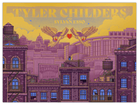 Tyler Childers - Madison Square Garden - 5/30/24 - Metallic Gold Paper