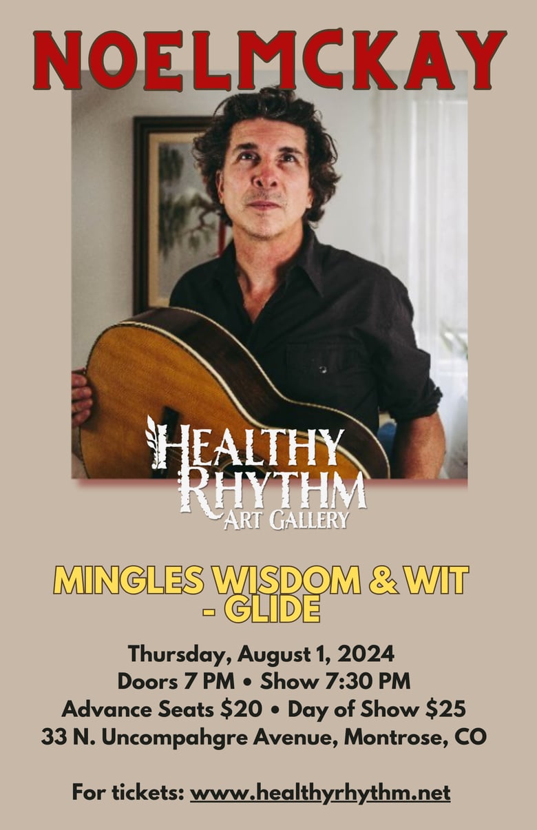 Image of HRMS Presents "NOEL MCKAY + Special Guest KYLE HARVEY :: LIVE AT HEALTHY RHYTHM"