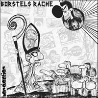 Image 2 of Fetus Eaters / Borstels Rache "split" LP (German Import)