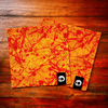 “Splatter” (Orange/Red)