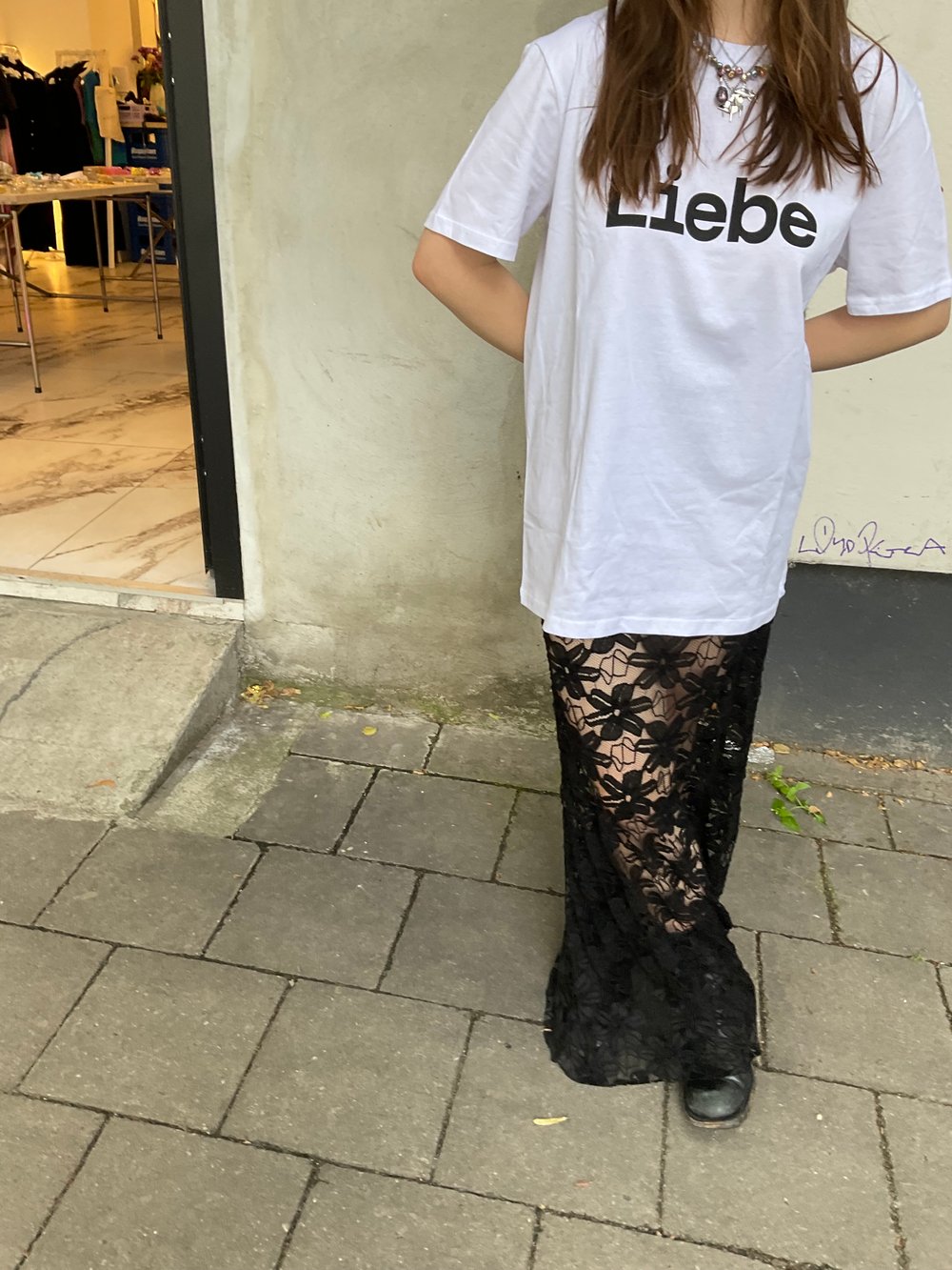 Liebe organic cotton Tshirt white 