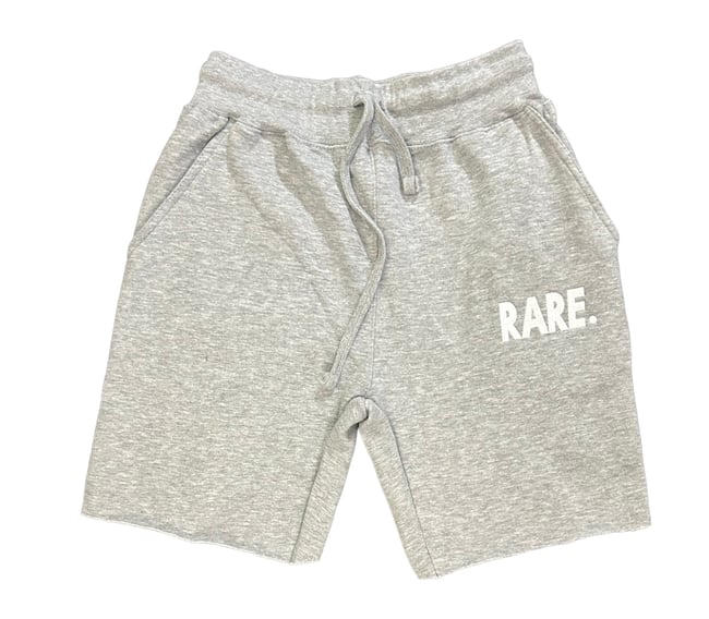 RARE. Raw edge shorts-Grey