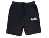 RARE. Raw edge shorts (black)