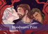 5x7 Art Print - Bloodweave Kiss