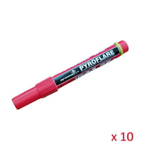 Image 1 of FDF RED HANDHELD ULTRA MARINE FLARE x 10 Bulk Buy