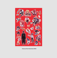 Chainsaw Man Stickersheet